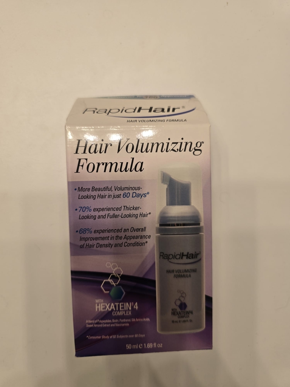 Hair Volumizing Formula - Lavender Packaging